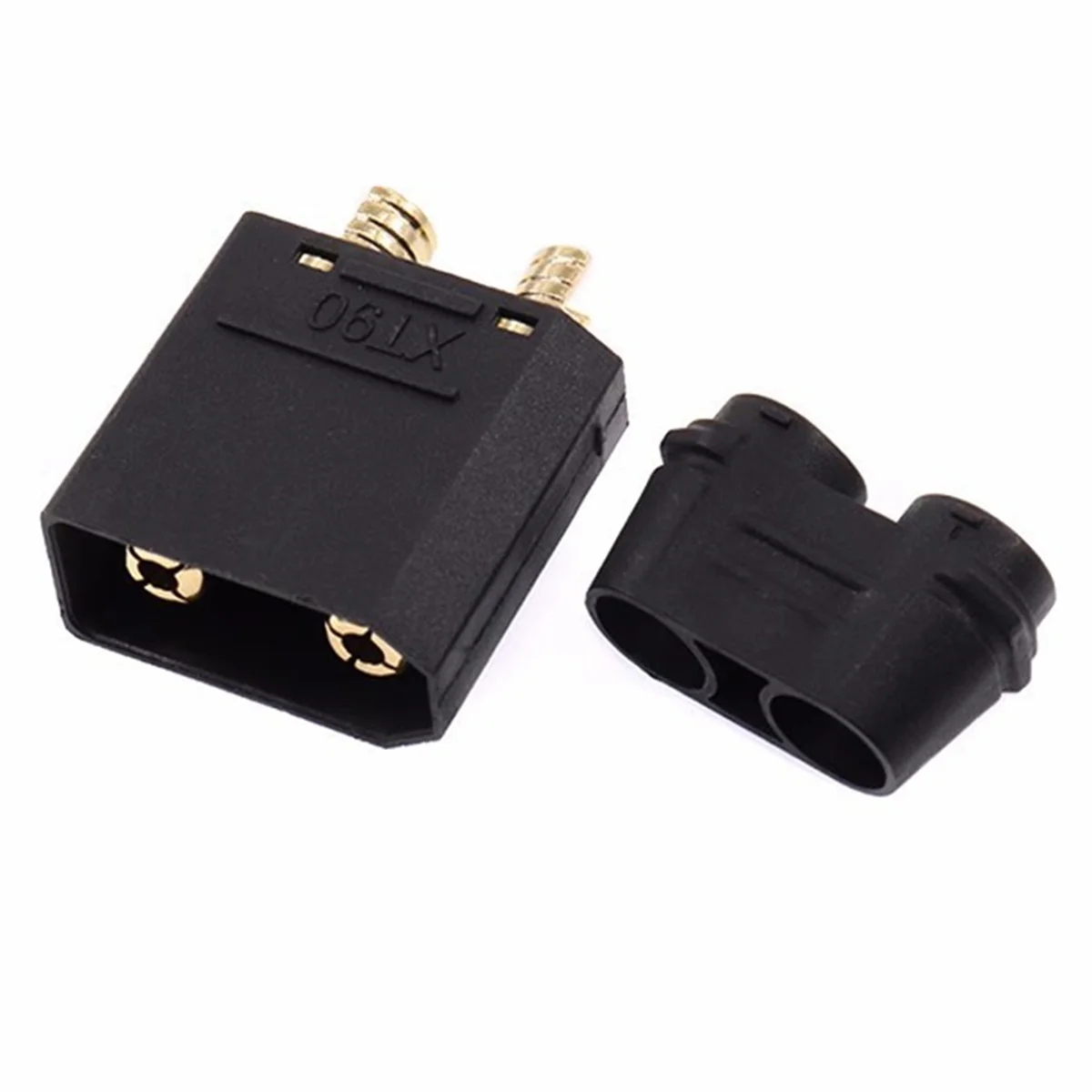 

AA98 10 Pairs XT90 Connectors, Black Male & Female Plugs for RC Lipo Batteries ESC Motors