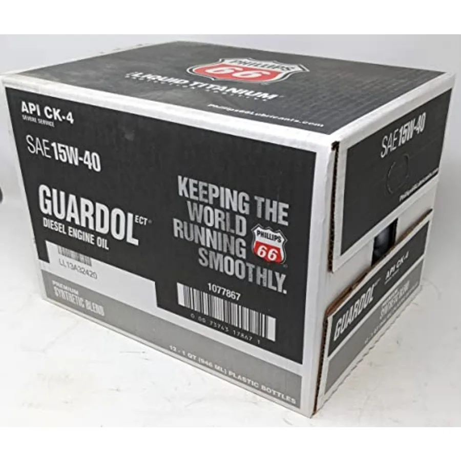15W40 Guardol زيت الديزل كوارت 1077867 للمحركات الثقيلة في الظروف الصلبة استقرار درجة الحرارة العالية وارتداء ممتاز #2