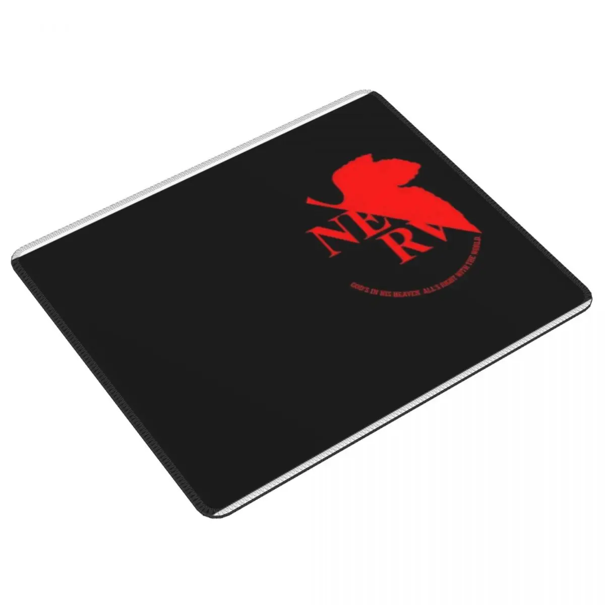 Alas Mouse aksesoris Gaming NERV EVA, tikar Mousepad komputer, alas meja Gamer