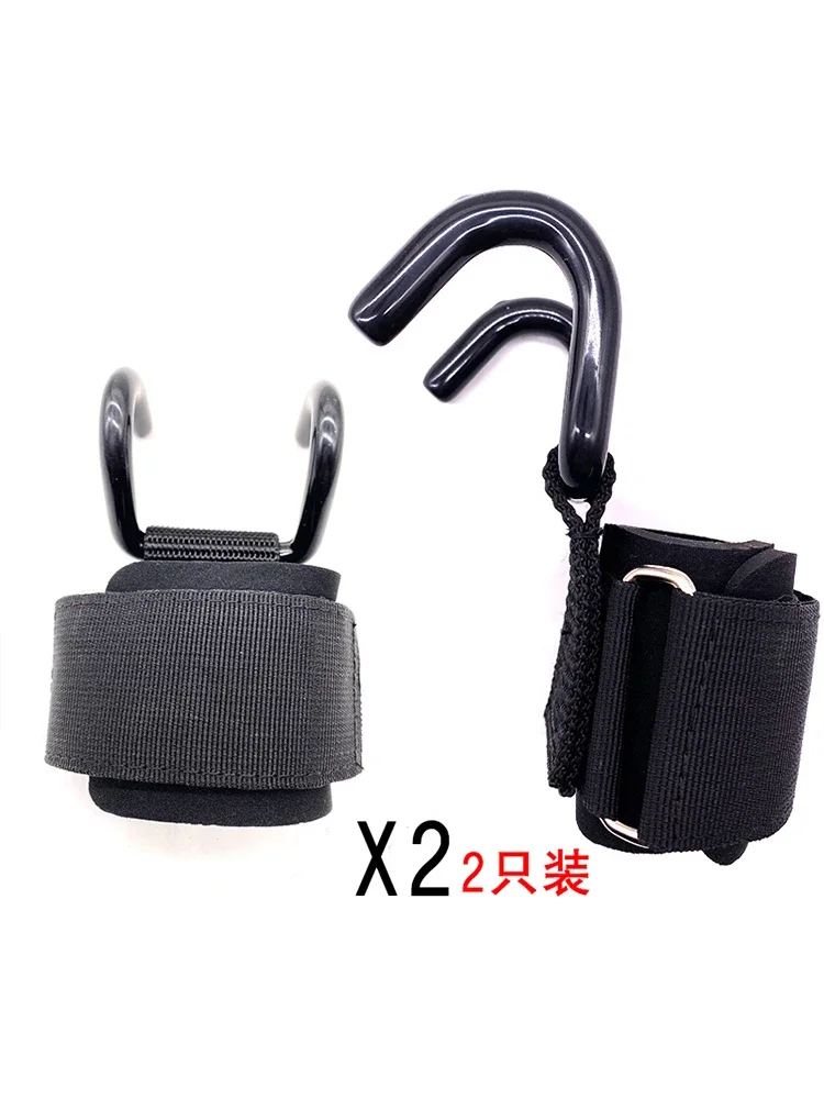New Fitness power hook, wrist guard, lifting suspension bar, grappling hook, auxiliary safety belt, fixing wrist support  brace