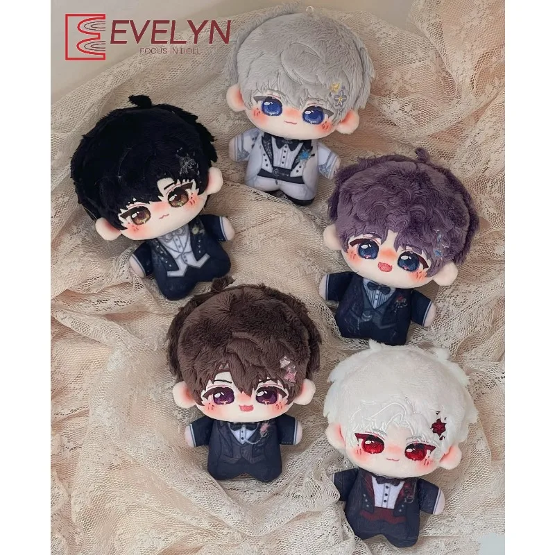 

Evelyn 10 см плюшевая кукла для косплея «Любовь и глубокое пространство», мягкий очаровательный рюкзак, подвеска, плюшевый брелок, игрушки для детей, подарок на день рождения