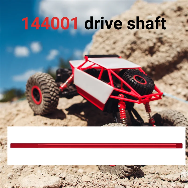ABJL-For Wltoys 144001 1/14 RC Car Spare Parts 144001-1293 Central Drive Shaft