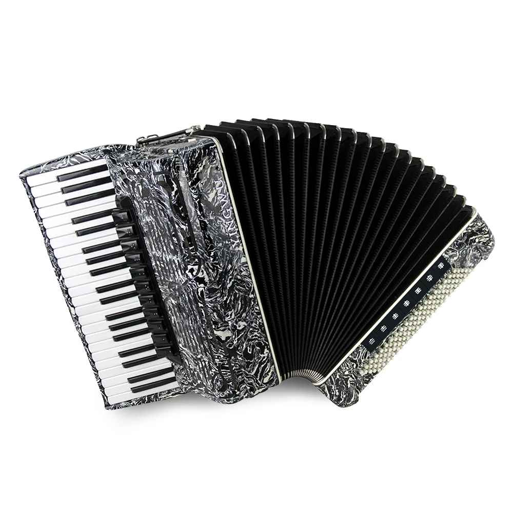 China parrot 41 keys 120 bass18 Register diatonic keyboard accordion piano musical instrument for Professional performance