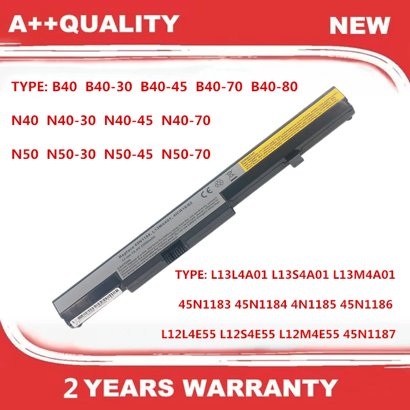 

Laptop Battery For LENOVO B40 B40-30 B40-45 B40-70 B40-80 N40 N40-30 N40-45 N40-70 N50 N50-30 N50-45 N50-70