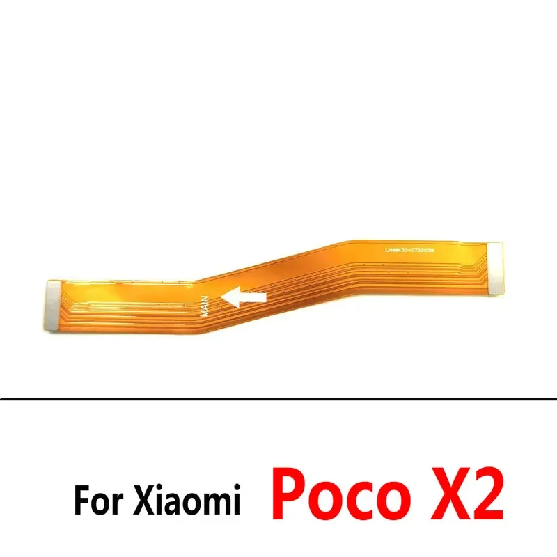 For Redmi K30 4G 5G POCO X2 Mother Board Main Board Connector USB Board LCD Display Flex Cable Repair Parts