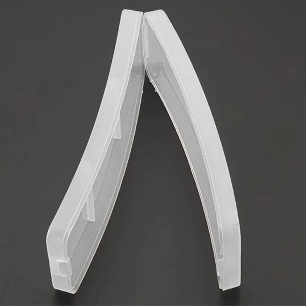 

Portable Transparent Glasses Case Hard Plastic Frosted Protective Box Glasses Storage Men Women