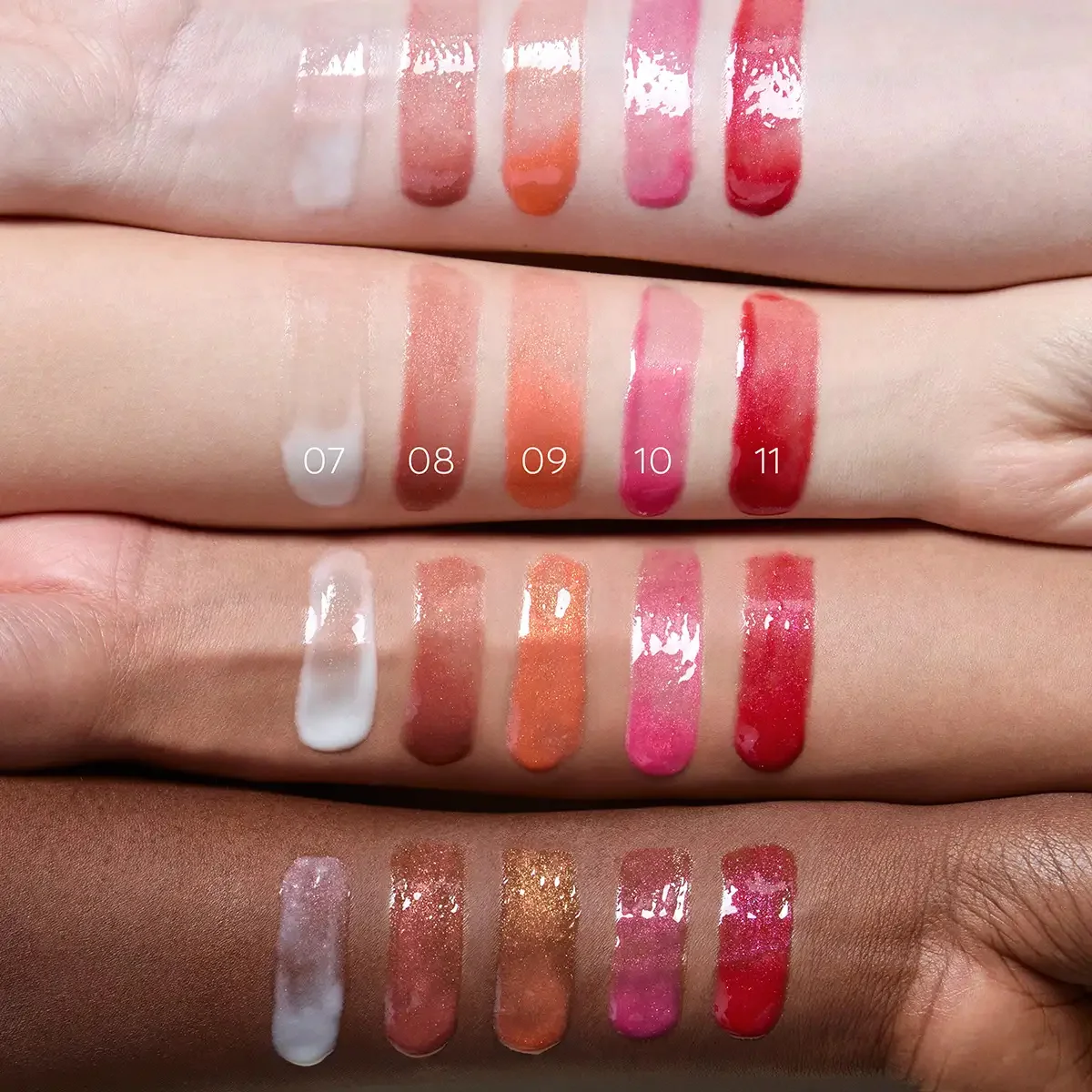 KIKO Llimited Edition Purple 3D Hydra Lip Gloss Plump Lip Glaze Mirror Transparent Non Fade Lipstick Nature Hydrate Cosmetic