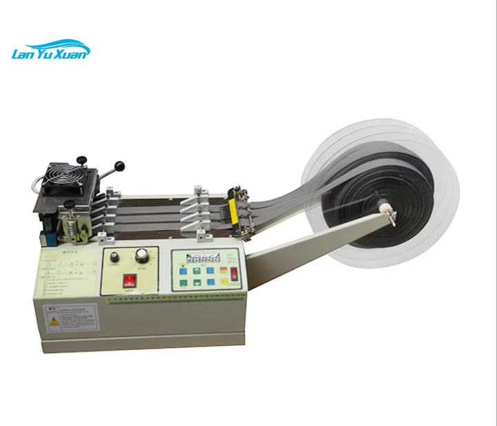 Automatic band cutting machine cut  elastic   tape