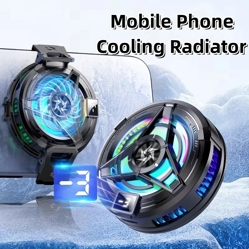 Semiconductor Refrigeration Mobile Phone Cooler Fans Stronger Cooling Air Phone Radiator SL-17 Back Clip USB Radiator For Phone