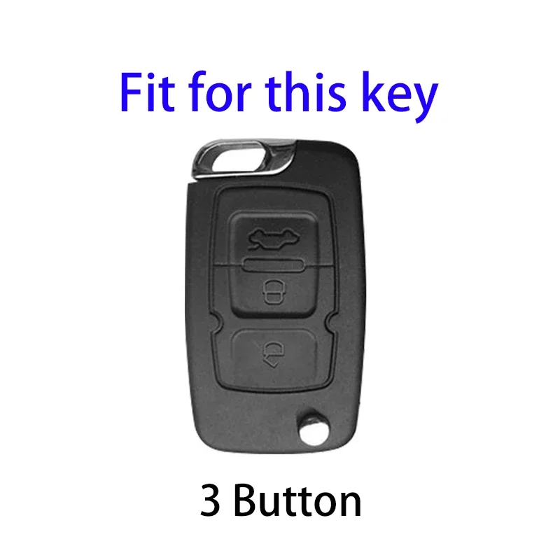 Car Key Case Shell FOB For Geely Emgrand Ec7 EU 7 EU7 Gc5 Gc6 Ec8 Ec718 Ec715 Remote Cover Protect Accessories Car-Styling