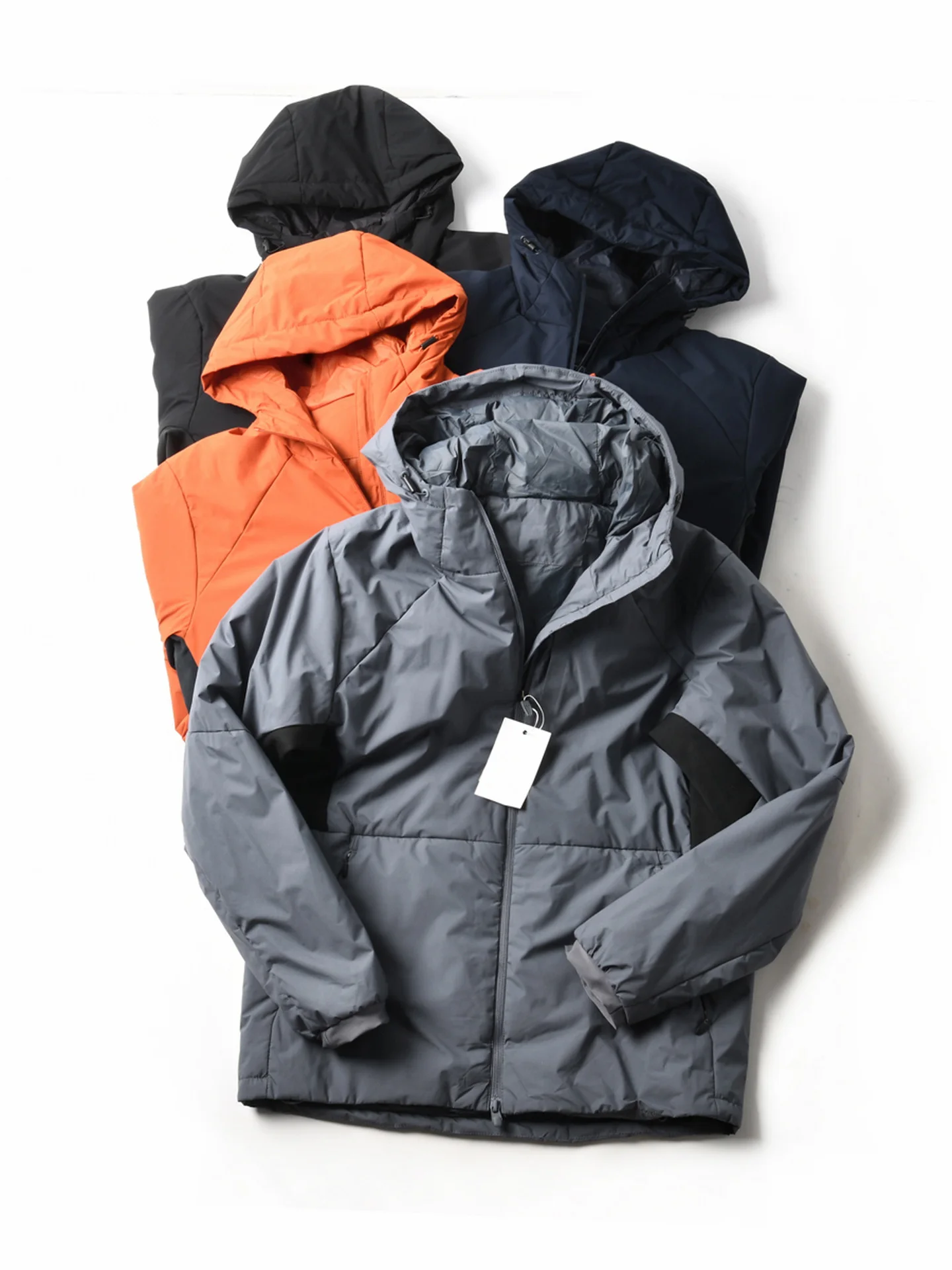 New American Style Windproof Water-resistant Lightweight Warm Hooded Cotton Jacket Men's Winter Loose Casual Cotton Coat
