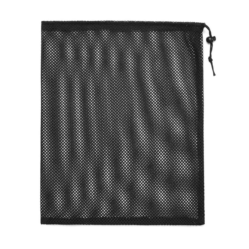 Outdoor Multi Purpose Nylon Laundry Bag Storage Bag Mesh Drawstring Bag Stuff Sack