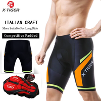 X-TIGER MTB Men Cycling Shorts Gel Pad Anti-slip Mountain Road Bike Shorts Cycling Equipment Clothing Bicycle Accessories