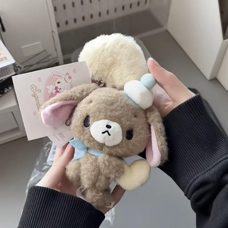 

Карамельный кролик, милая новая модель аниме, периферия, пушистый брелок, изысканный рюкзак для девочек, подвесной универсальный студенческий подарок на день рождения