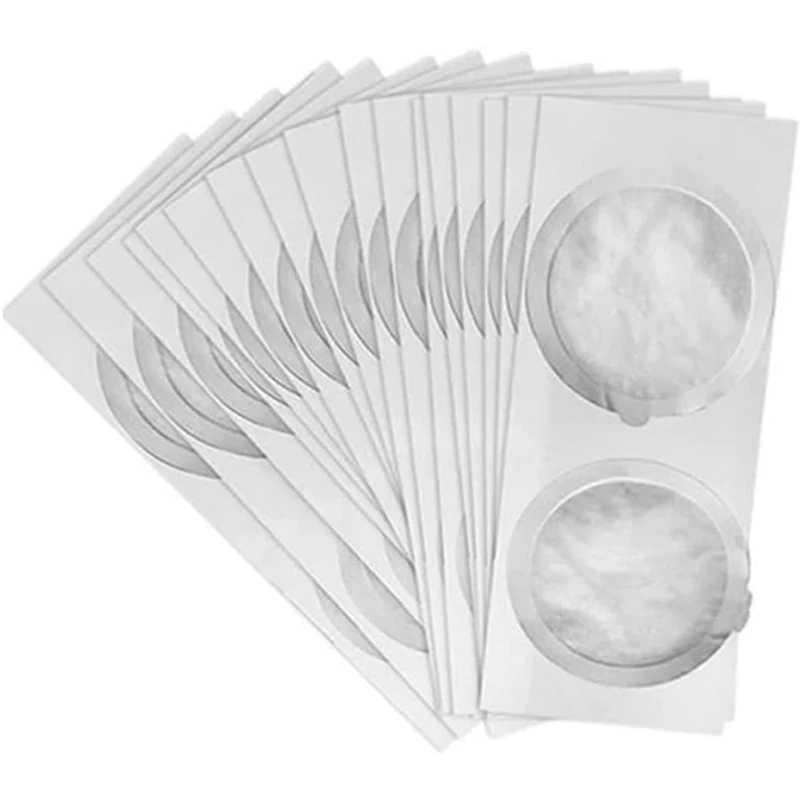 

200PCS Aluminum Foils Lids Disposible for Nespresso Vertuo Coffee Capsule Self-Adhesive Seals Foils Cream Foam Filter