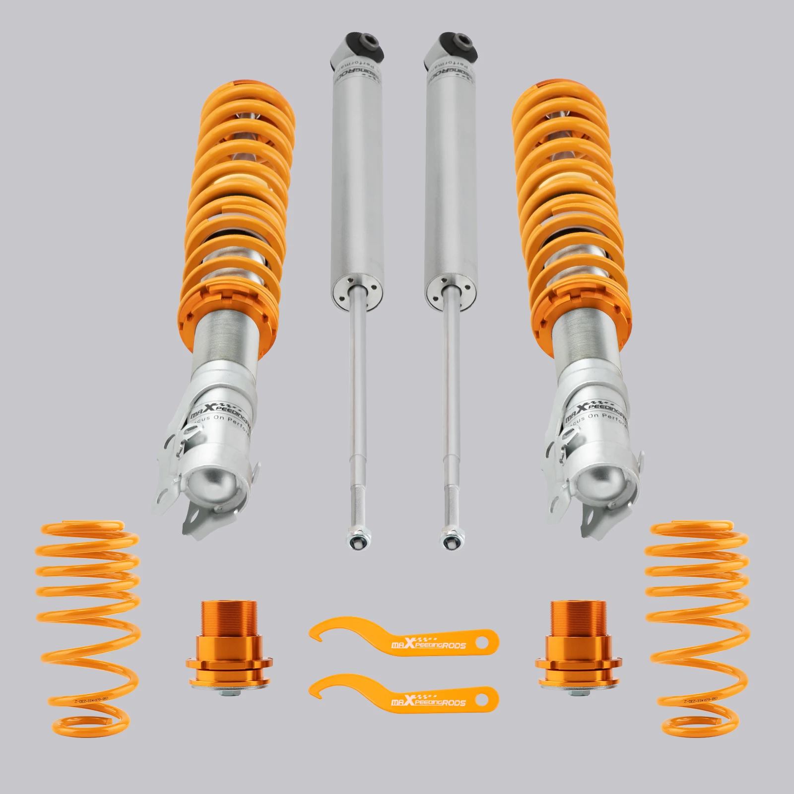 Full Set Coilovers for VW LUPO 6X + SEAT AROSA 6H Adjustable Coil Over Suspension 98–05
