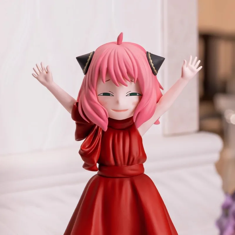 SEGA Genuino PM SPY×FAMILY Anime Figura Anya Forger ABITO DA PARTY Giocattoli d'azione per bambini Regalo di Natale Modello da collezione Ornamenti