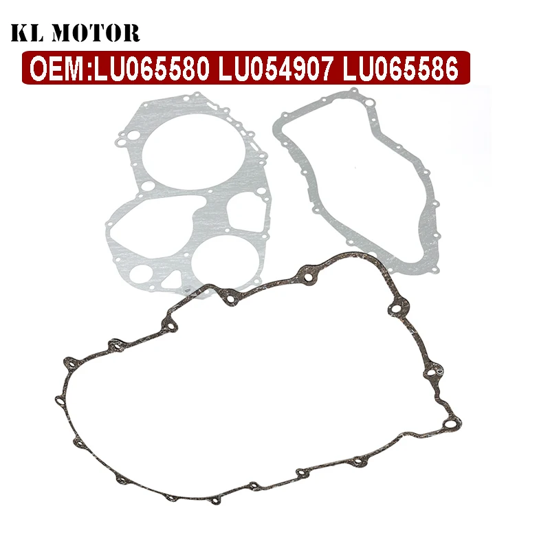 CVT Housing Magneto Cover Crankcase Cover Gasket Kit for Stels 500Y 600Y 650Y Leopard 500 600 650 ATV LU065580 LU054907 LU065586
