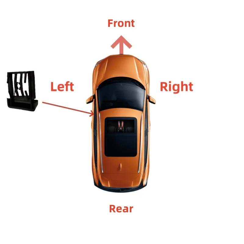 Applicable To Faw Besturn T99 Roof Weatherstrip End Cap / Front Left / Front Right / Rear Left / Rear Right / Auto Parts