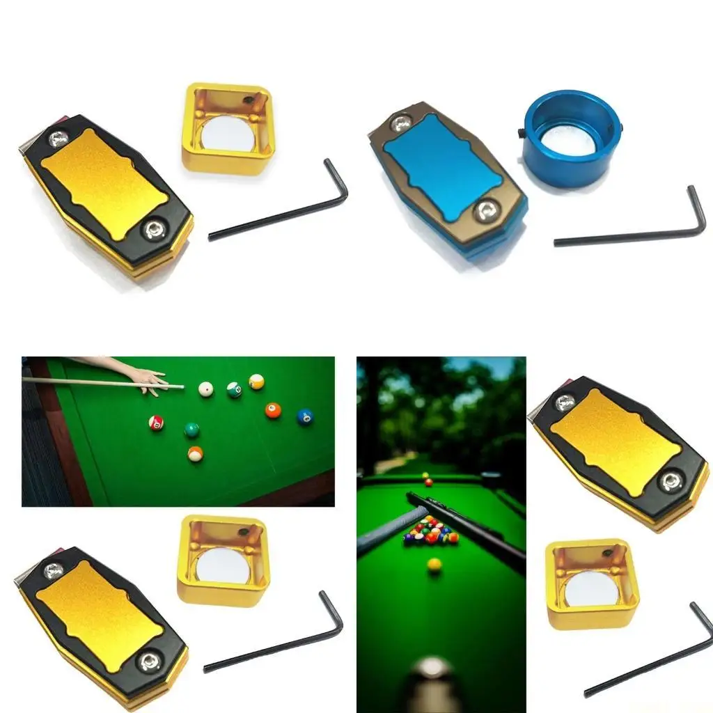 

U2JB Billiard Cue Chalks Holder with Belt Clip Pool Chalks Holder Box Replacement Pocket Pool Chalks Case