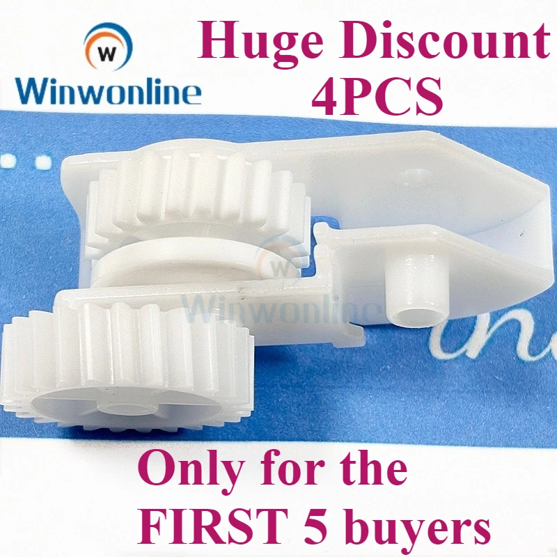 

Fuser Drive Swing Gear Kit 4PCS RC4-4180 for HP M501 M506 E50145 E52645 E50045 E52545 Series M507 M527 M528 Engranaje Winwonline