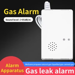 Combustible Gas Leakage Sensor Flammable LPG LNG Propane Butane Methane Natural Gas Detector Sound and LED Alarm