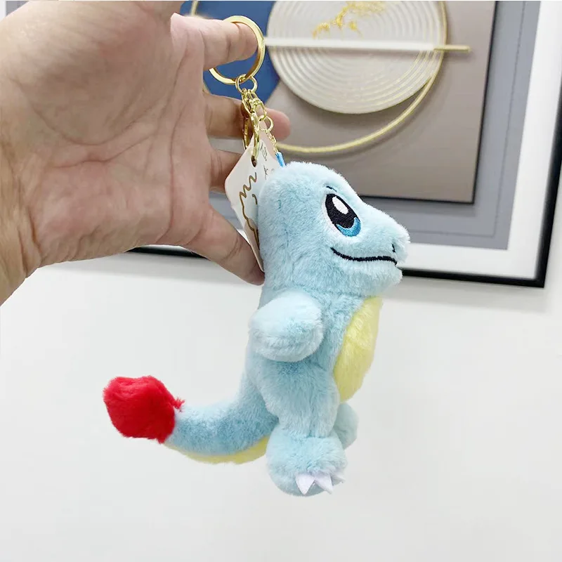 애니메이션   포켓몬   파이리   봉제 인형   꼬부기   열쇠고리   소녀   귀여운   패키지 액세서리   장식하다   PP 솜 충전재   장난감 인형   선물