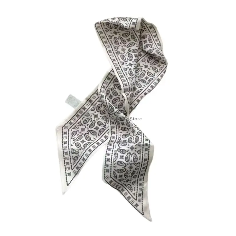 

Classical French Design Silk Like Hair Scarf Gift Boxed Fashionable Accessory