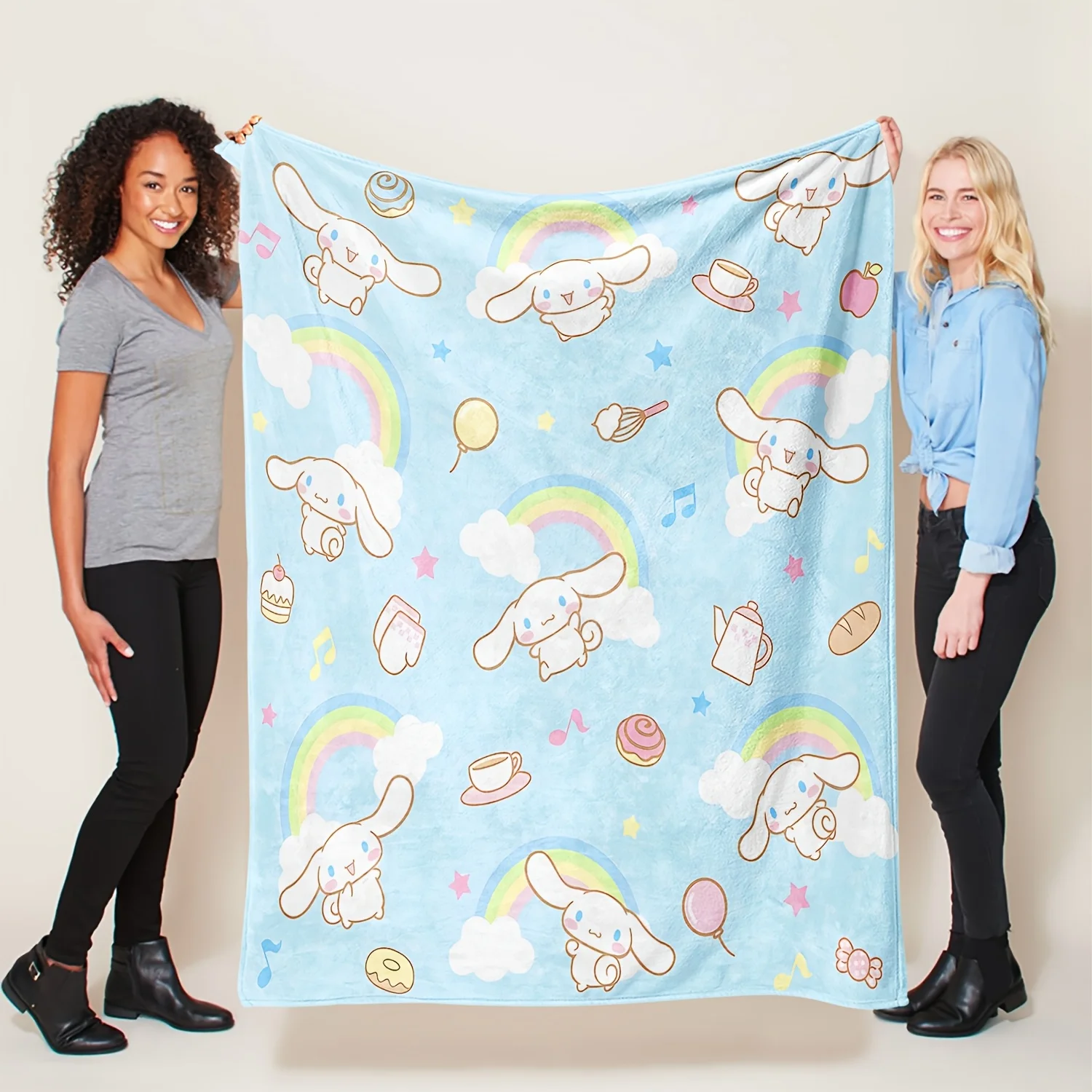 Cinnamoroll Blue Fl…