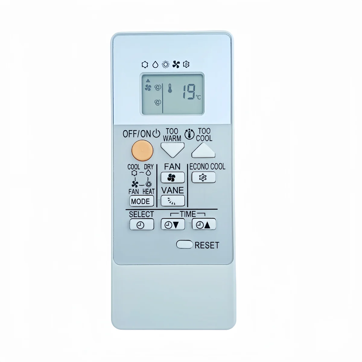 Control remoto de aire acondicionado para Mitsubishi MSZ-HR35VF-ER1 MSZ-HR35VF-ET1 MSZ-HR42VF-E2 MSZ-HR42VF-ER1 MSZ-HR42VF-E6 MSZ-HR42VF-E7