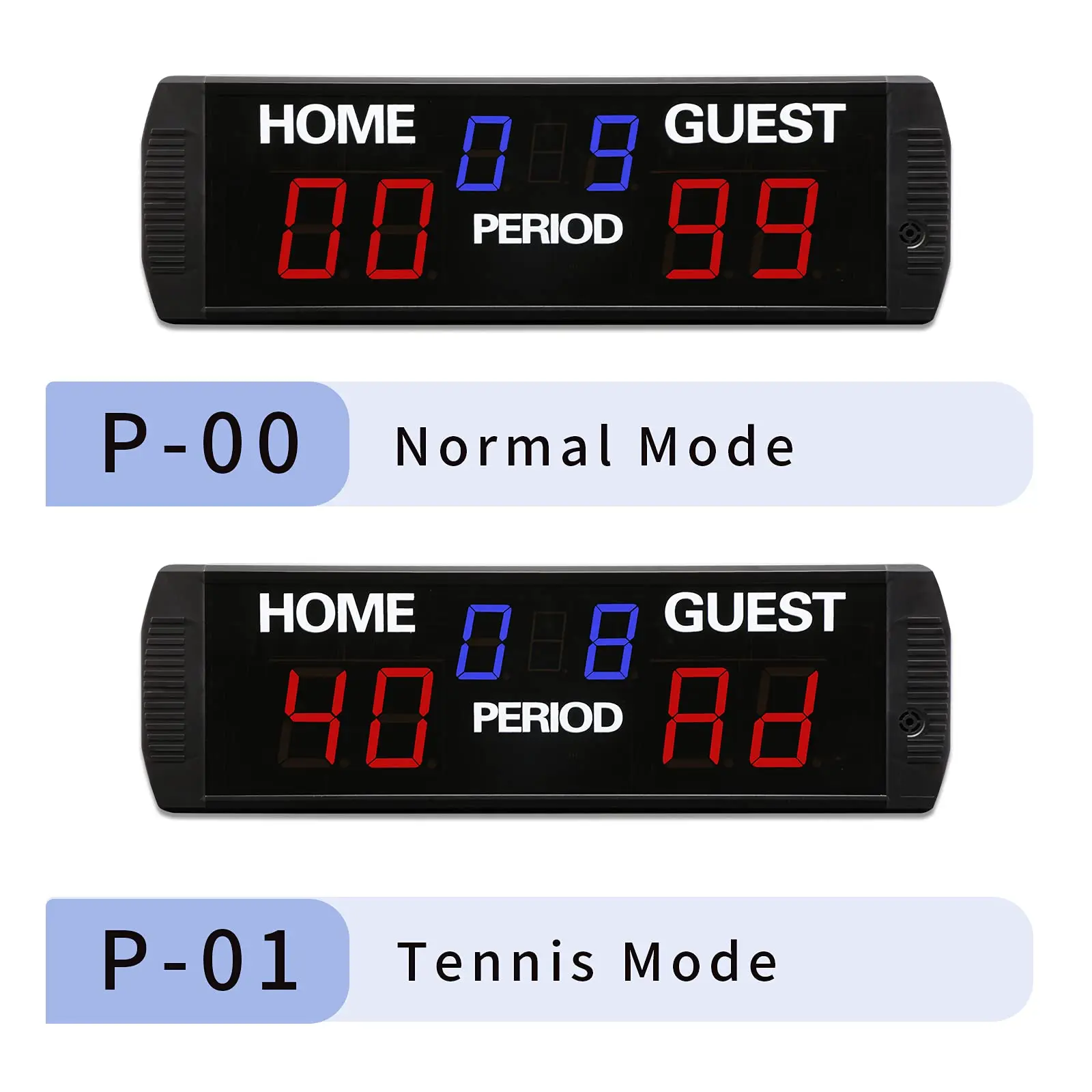 2025Ganxin Mini LED Electronic Scoreboard Basketball Digital Scoreboard For Team Sports Score Display
