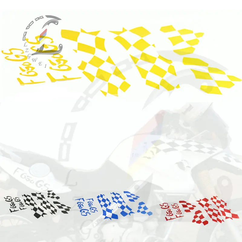 Motorcycle Off-road Sticker Emblems For BMW F650GS F650 GS Decal Sticker Waterproof