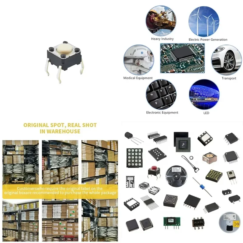 for B3F-1000 Tactile Switch SPST-NO 0.05A 24V New Industrial Electronic Components and Accessories In Stock