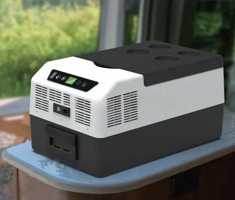 DC 12V Deluxe  Car Compressor Fridge Low Noise Portable Refrigerator 25L MINI Freezer Travel for Car OEM