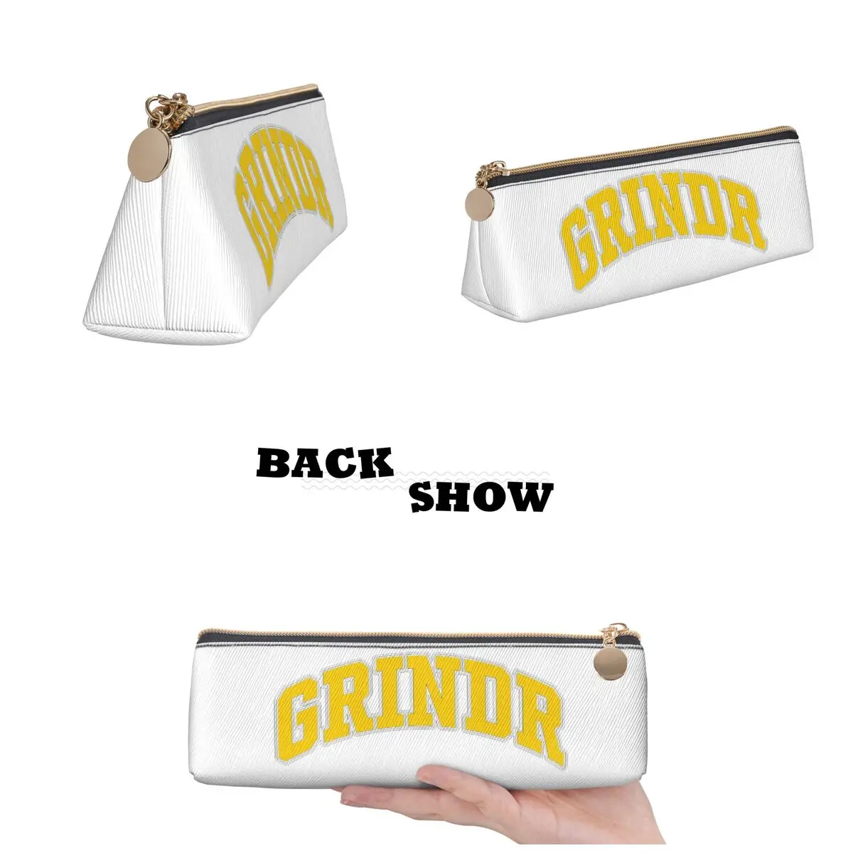 حافظات أقلام رصاص كلاسيكية للشبكة الاجتماعية من Grindr حقيبة تخزين أدوات مكتبية صندوق أقلام حقيبة أقلام رصاص لطلاب المدارس