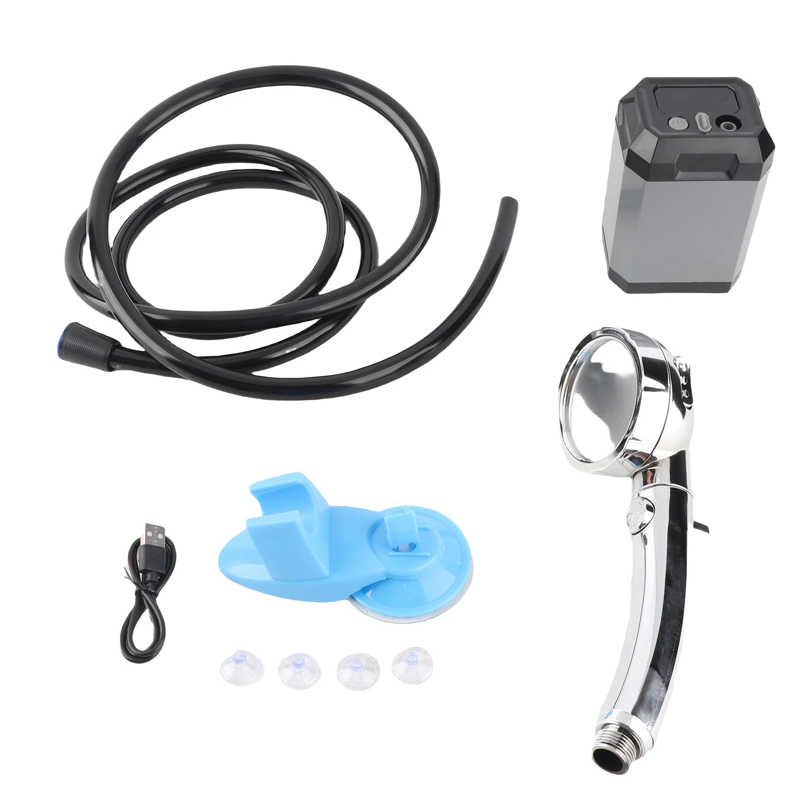 

Portable Cordless Camping Shower Outdoor Digital Display Electric Shower Pump Rechargeable Shower Cordless Shower Camping Shower