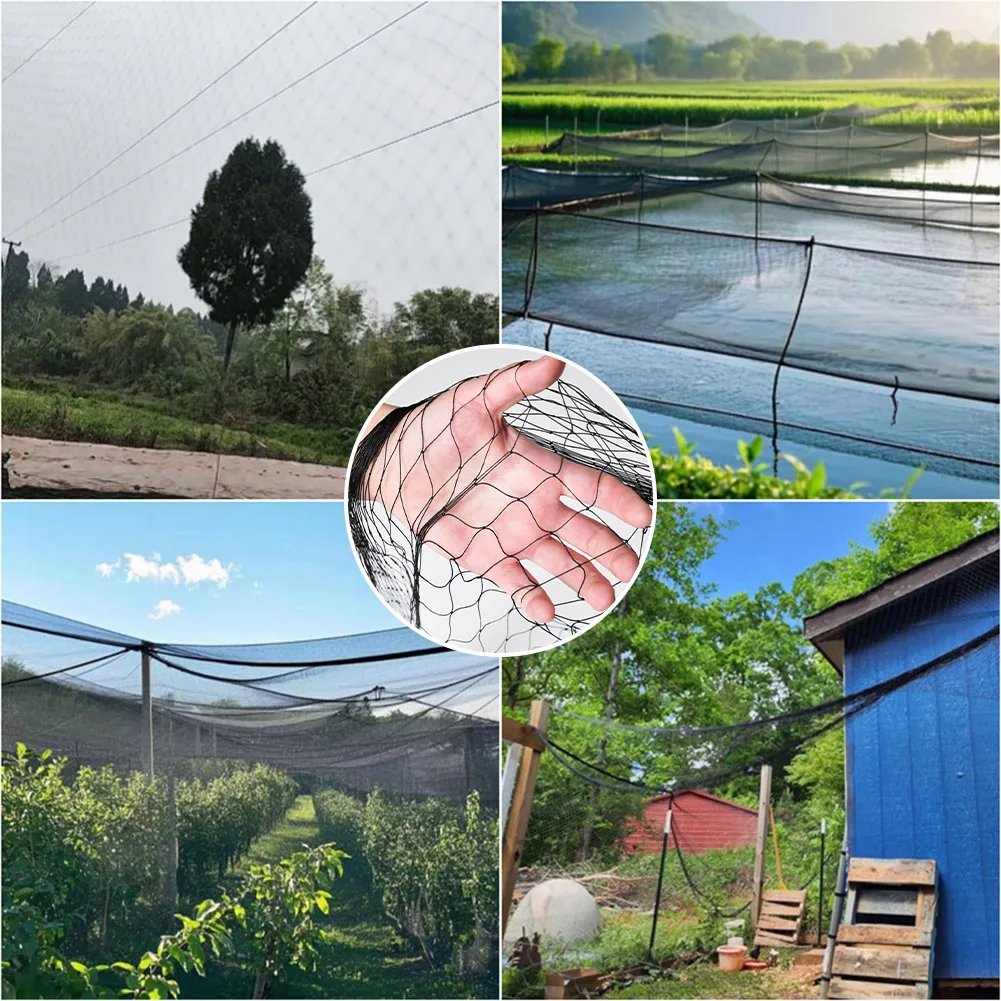 Garden Animal Barriers Net Tear Resistant Multi-functional Productive Farm