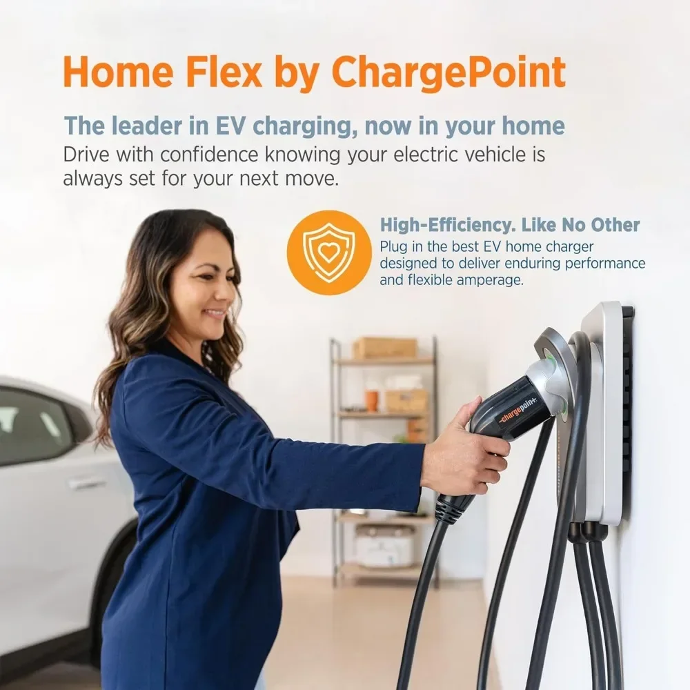 Домашнее зарядное устройство Flex Level 2 EV, зарядная станция NEMA 14-50 240 В EV