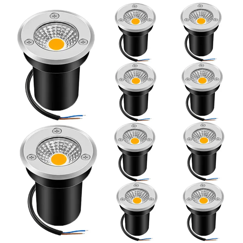 

Landscape Light Outdoor Path Light 6W IP65 Waterproof LED Landscape Spot Light for Garden Ground Step Deck Warm White 110V 220V