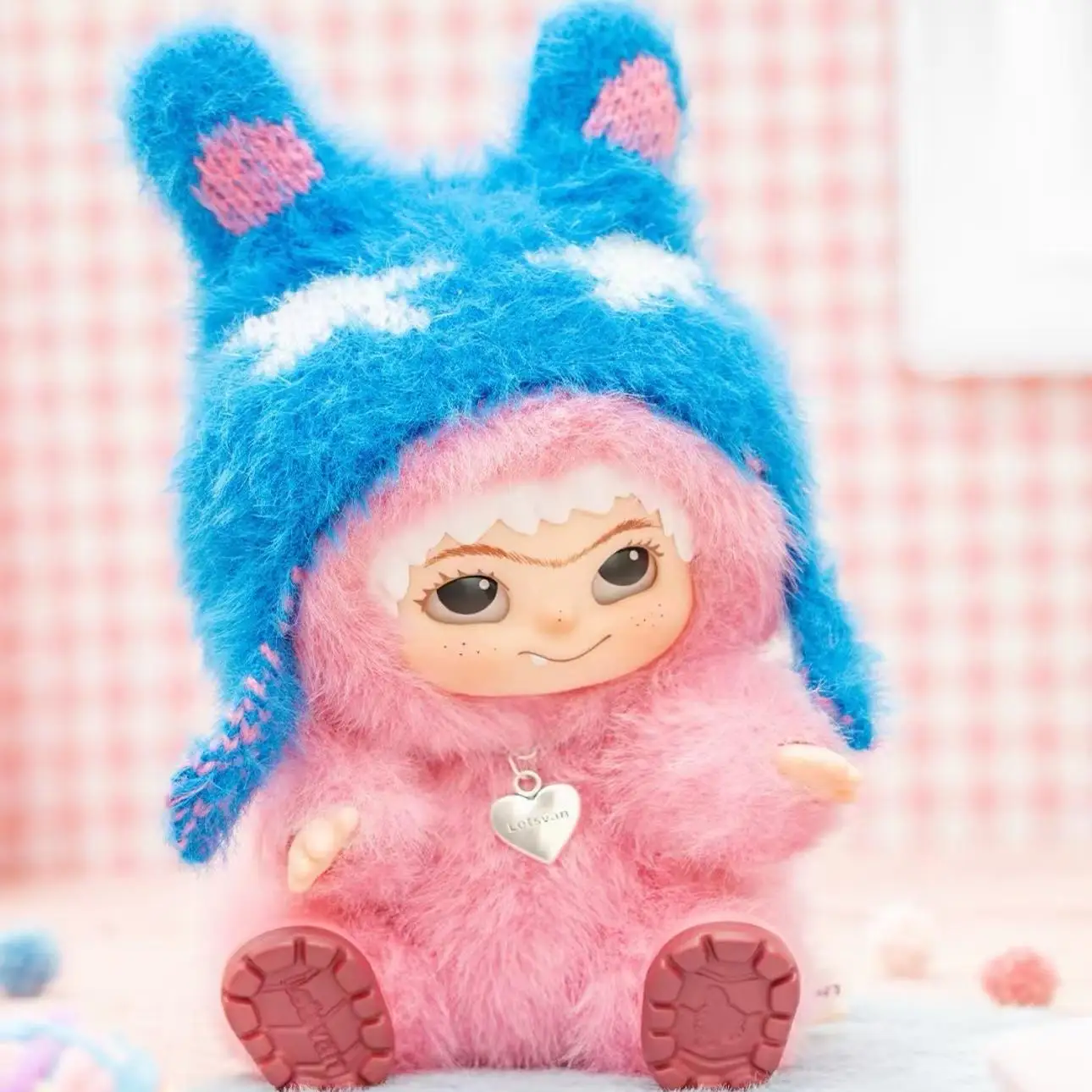 

New genuine WAKUKU furry trendy party series blind box Wakuku figurine plush doll gift