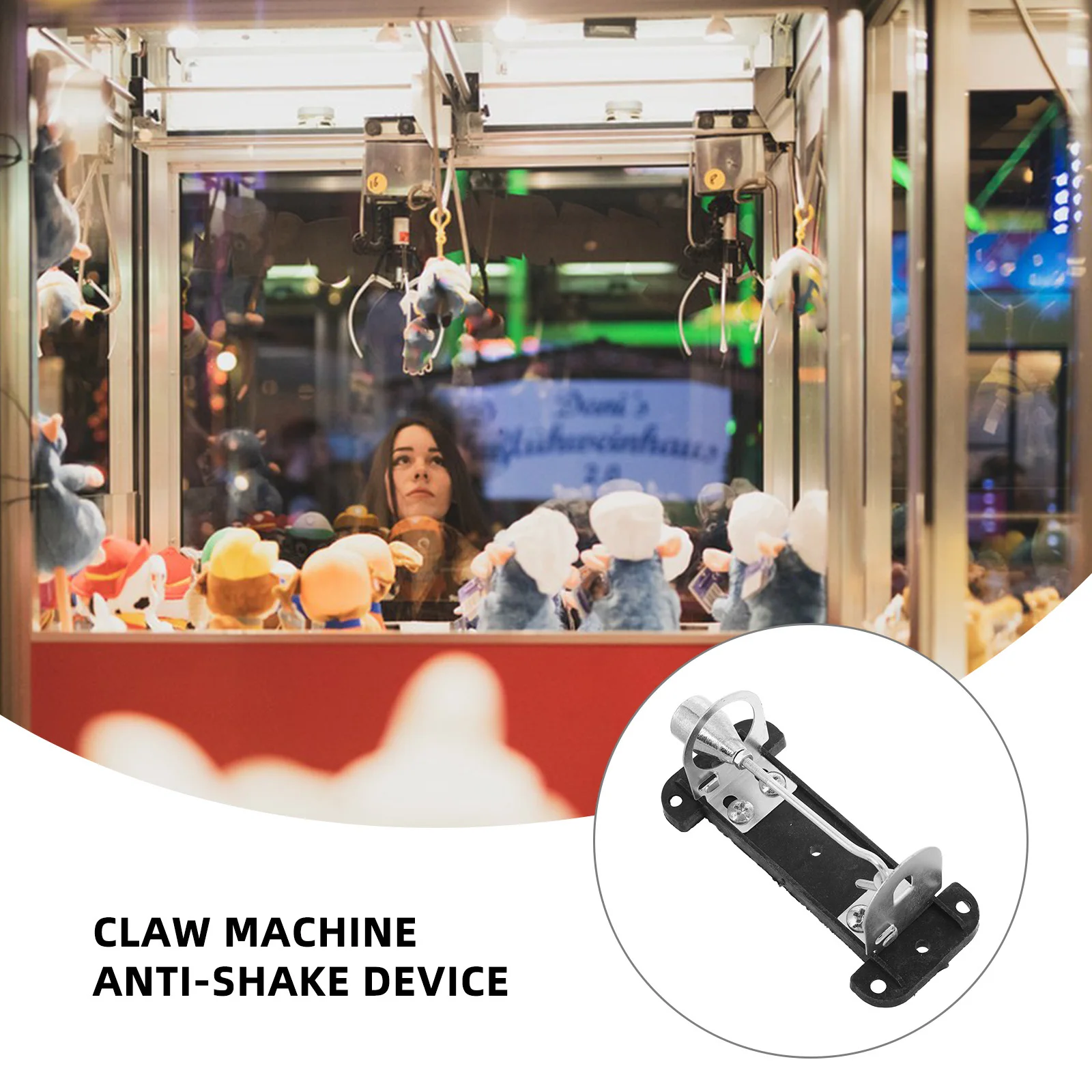 

Claw Machine Stability Accessory Anti-Shake Stabilizer Mini Pinball Machine Anti-Vibration Device for Children's Catch Machines