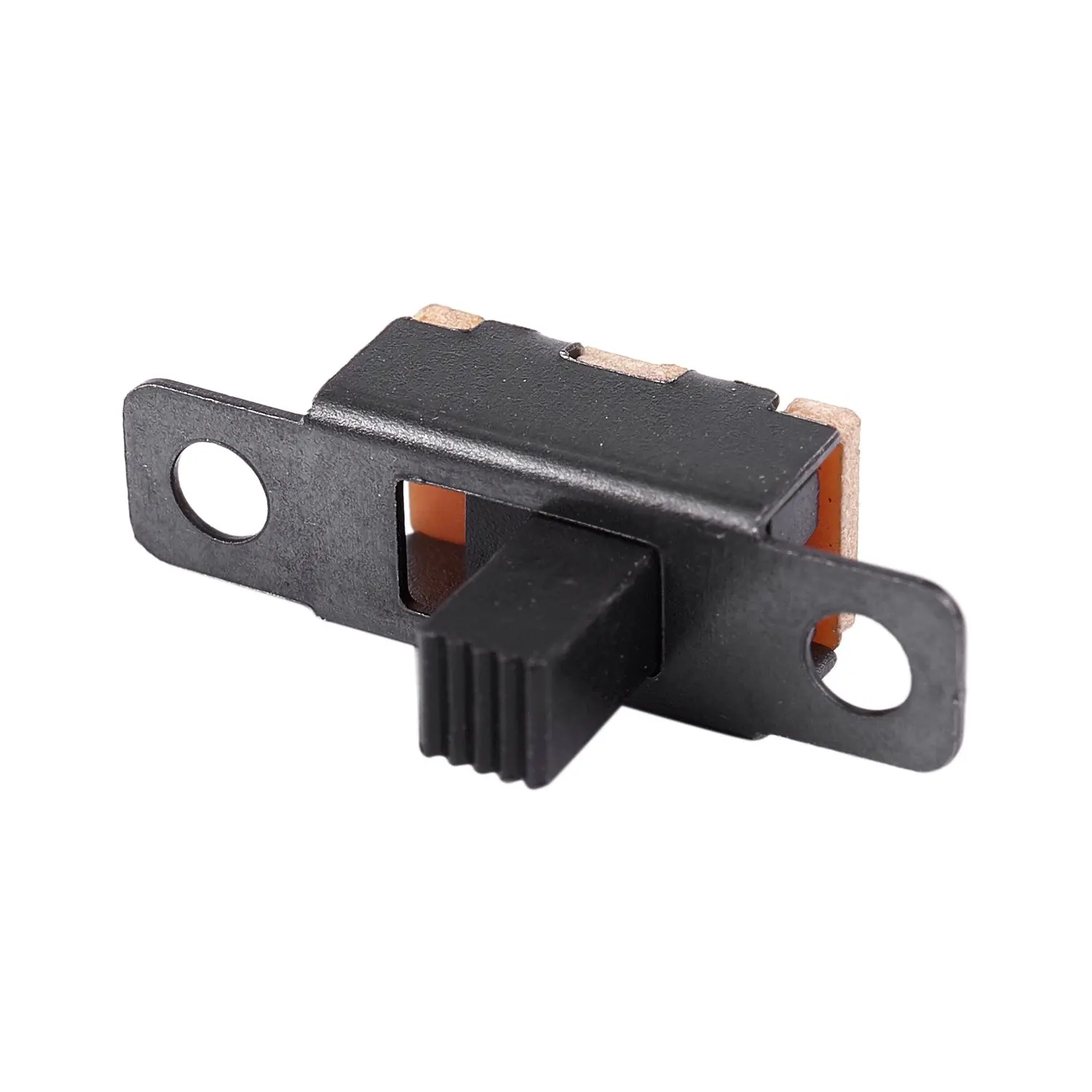 50 Pcs ON/ON 2 Position 1P2T SPDT Mini Panel Slide Switch Solder Lug SS12F1-G3