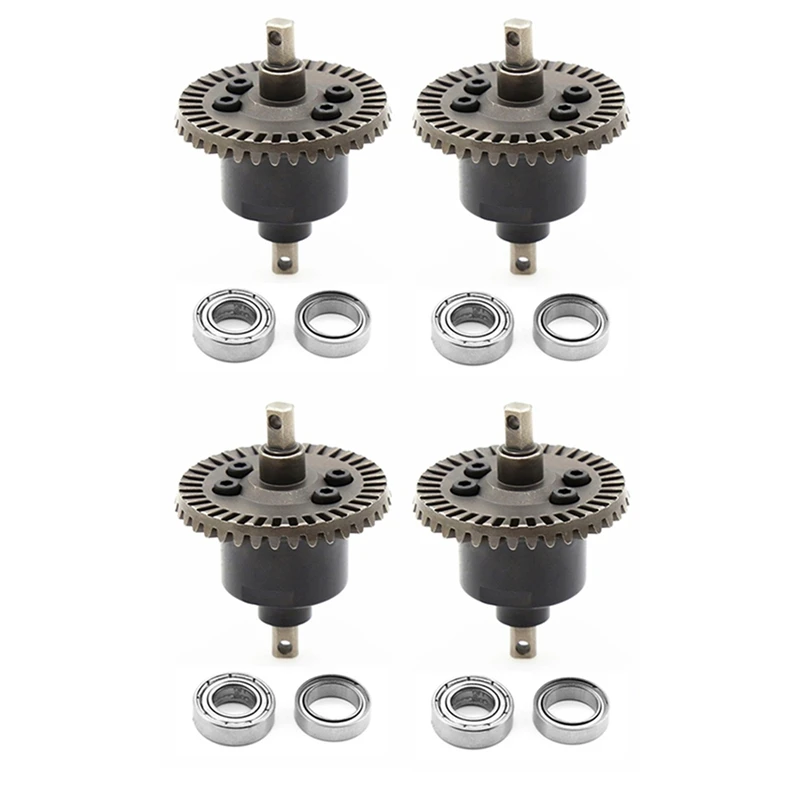 

Eco-Friendly-4Pcs Front Rear Differential With Bearing For Traxxas Slash 4X4 VXL Stampede Rustler 1/10 RC Car Upgrade Parts
