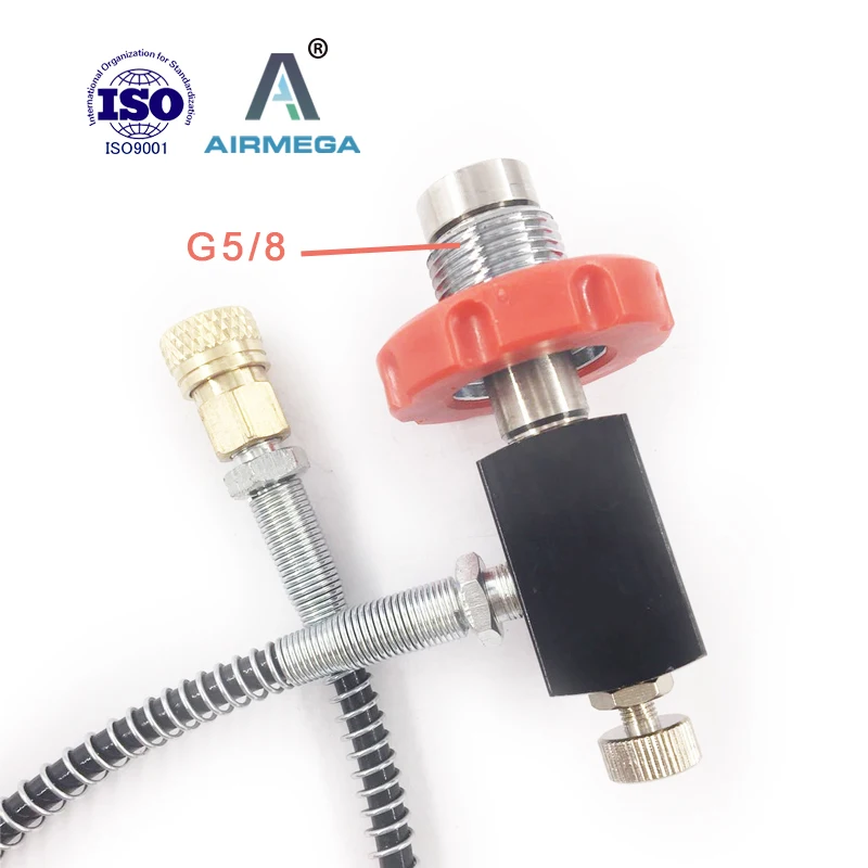 Chinese Scuba Refill Clamp Factory Scuba Tank Adapter DIN Valve Connector G 5/8