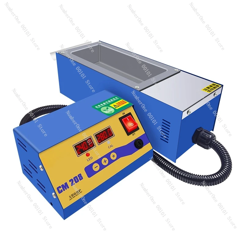 

Lead-Free Titanium Desktop Tin Melting Furnace Digital Display Constant Temperature Control for Diy PCB Soldering TinningPlating