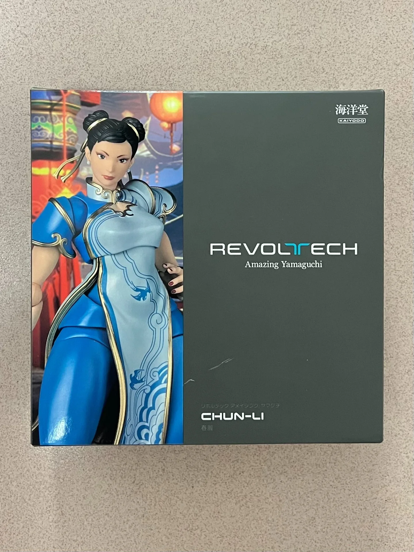 In Stock Kaiyodo Chun-li Revoltech Amazing Yamaguchi Street Fight Fighter Action Figure Collectible