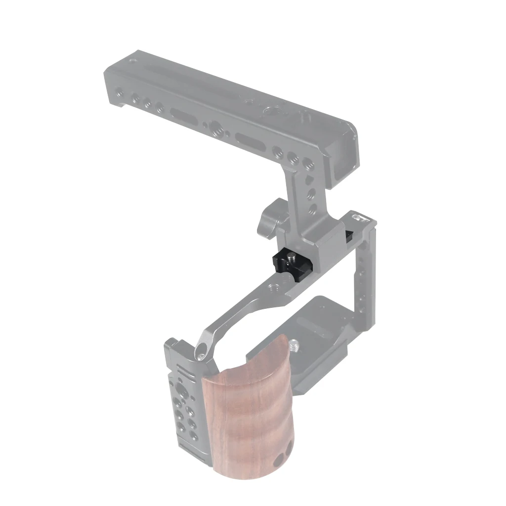 Schnellverschluss-Sicherheitsschiene mit 1/4-Zoll-Schrauben, DSLR-Kamera-Rig, Mini-Schnellverschluss-NATO-Schiene (48/68 mm) für die Verlängerung der Griffmontagekäfig – Detail 38