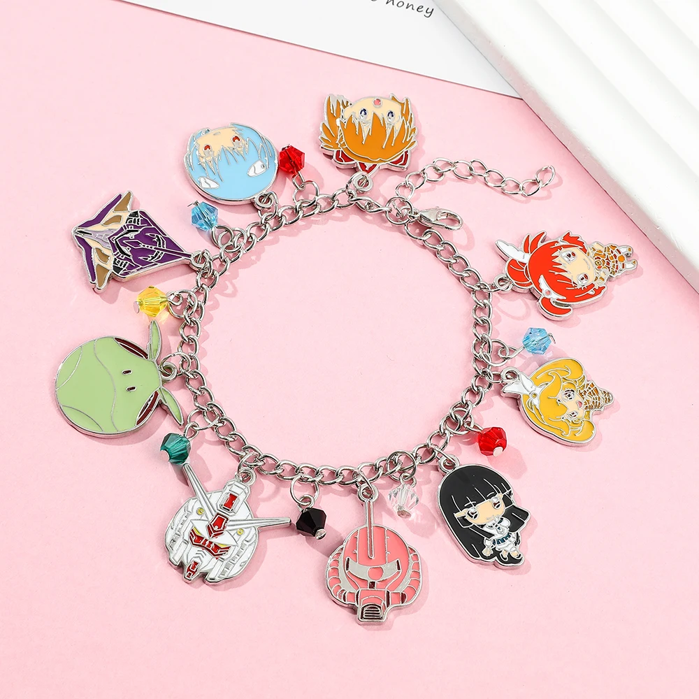 NEON GENESIS EVANGELION Charm Bracelets for Women Girl EVA Anime Fans Classic Collection