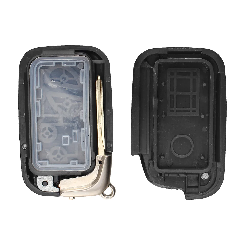 KEYYOU-Smart Remote Key Fob Case para Lexus, Keyless Shell, 4 botões, substituição para GS430, ES350, GS350, LX570, IS350, RX350, IS250