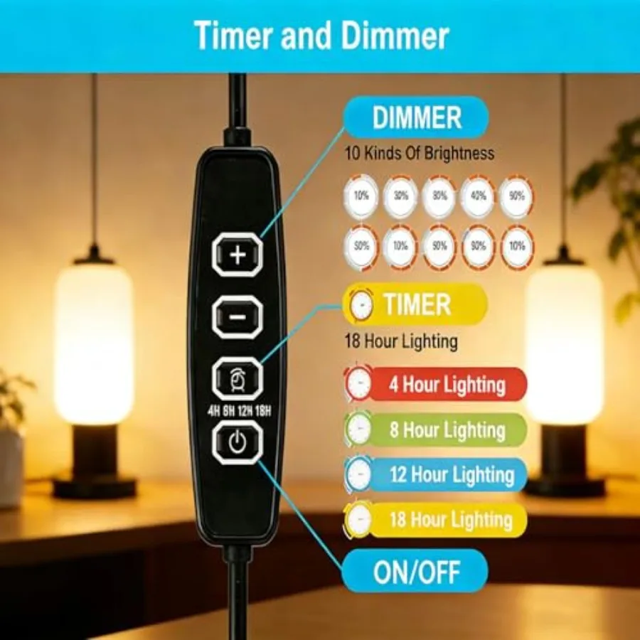 Aquarium USB LED Light 2Inch Air Stone Timer with 3Ft Slicone Tubing Fish Tank Bubbler or Freshwater and Saltwater Fish Tank No